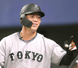 【巨人】皆川岳飛が２戦連発　反撃の２号２ラン　”プロ１号”から２日連続…２軍戦