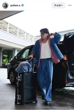 サッカー日本代表・鈴木唯人　かっこよすぎる帰国姿に中村敬斗らツッコミ！？ファンからは「おしゃれすぎる」