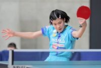 【卓球全日本】松島輝空の小６妹・美空が３回戦進出「進化した美空を見せたい」目標は小学生最高の６勝