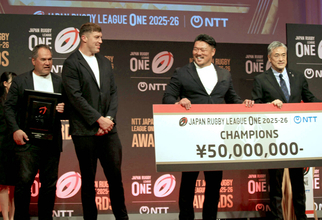 【ラグビー】史上初の公式戦通算２００試合出場の神戸・山下裕史が２度目の功労賞＆来季の現役続行も明言　「迷っているくらいなら進もうかな、と」