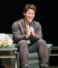 ２３年ＷＢＣ優勝メンバー吉田正尚、連続出場へ意欲「日の丸を背負って戦うことは非常に光栄」高校時代過ごした福井・敦賀でトークショー