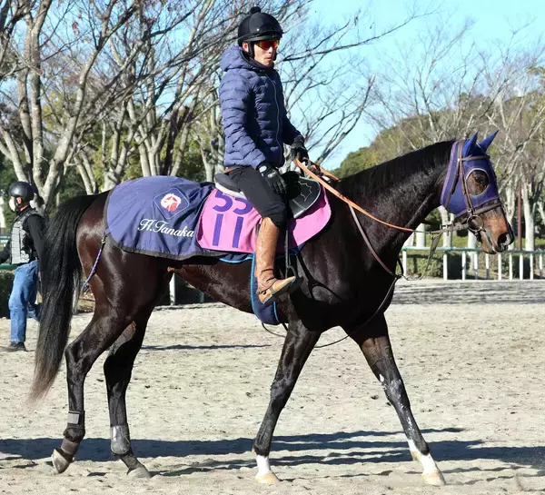 【ＰＯＧ】母は米Ｇ１馬！　キタサンブラック産駒の良血プラウディッツがルメール騎手の手綱でスタンバイ