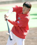 「【広島】WBC出場の小園海斗が"怪物対策" 米代表の164㌔右腕をイメージ｢一発で捉えられるように｣」の画像1