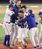 「【ＤｅＮＡ】プロ１１年目で初サヨナラの戸柱恭孝「今日は落ち着いて打席に立てたかなと思います」　以前はチャンスで力むも」の画像1