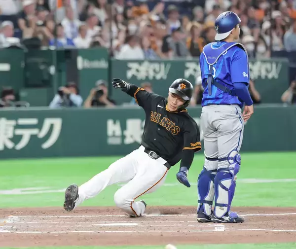 【巨人】平山功太が出場５試合連続ヒット！→先制のホームイン　５月は打率３割超