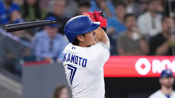 岡本和真が逆方向へメジャー初の満塁弾、２戦ぶり２１号、大谷翔平の日本人１年目記録に王手！　今季の本塁打日本人単独トップ浮上