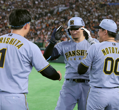【阪神】すごすぎ！森下翔太、佐藤輝明が２試合連続のアベック弾　最強コンビの２者連続アーチは今季２度目