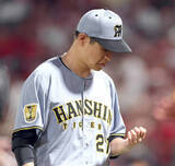 「【阪神】大竹耕太郎が出場選手登録抹消　１５日・広島戦で自己ワースト更新の８敗目　ドラフト５位・能登嵩都がプロ初昇格」の画像1