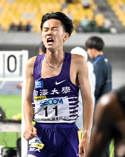 駒大の桑田駿介は１万Ｍで自己ベストも「２７分台は絶対条件。もっともっと貪欲に」…関東インカレ