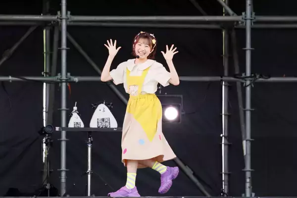 増田梨沙　「みいつけた！」でおなじみ１０曲をキュートに披露「みんなとお友達になれてうれしい！」…長岡市で米フェス開幕