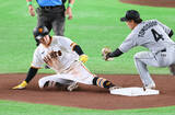 「【巨人】浦田俊輔がリーグトップタイの１５盗塁　交流戦では規定打席未到達ながら最多の６盗塁」の画像1