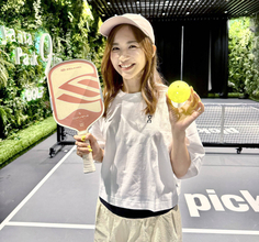 優木まおみがマレーシアで「ピックルボール」に熱中　日本での普及を目指す「ラケットスポーツ未経験の４０代のチャレンジです！」