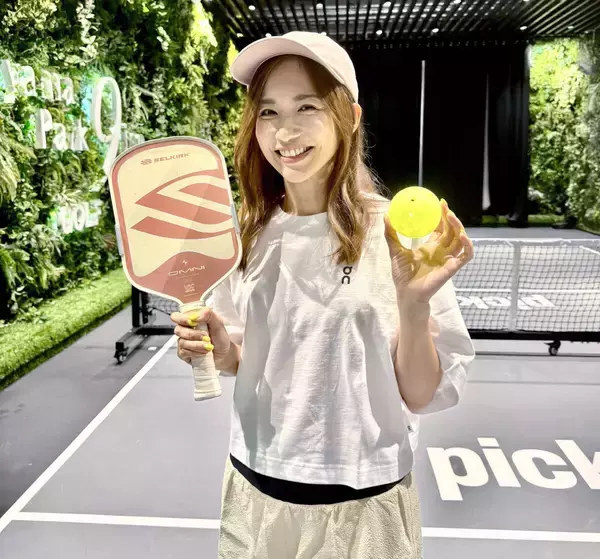 優木まおみがマレーシアで「ピックルボール」に熱中　日本での普及を目指す「ラケットスポーツ未経験の４０代のチャレンジです！」