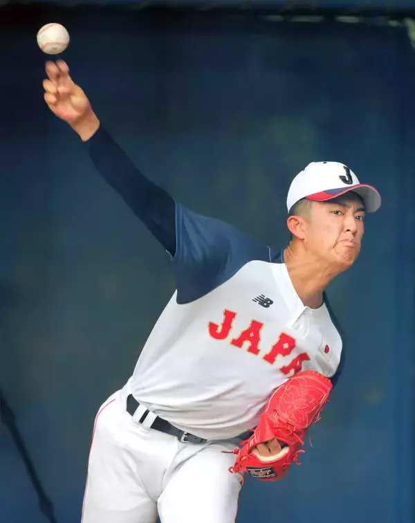 【Ｕ―１８】大学日本代表戦で先発予定の横浜・織田翔希「すごく光栄」　プロ注目の強打者ぞろいに「どこまで通用するか」　