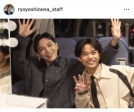 「ダブル喜久雄」吉沢亮、映画「国宝 」少年期役・黒川想矢との「国宝級に貴重」な２ショットが話題に！