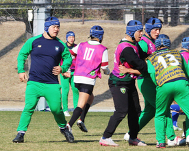 【高校ラグビー】桐蔭学園プロップ喜瑛人、３連覇へ故郷大阪で突破役誓う　５日準決勝は“同名校対決”