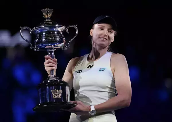 【全豪テニス】ルバキナ　全豪オープン初のカザフスタン選手の優勝　２０２２年ウィンブルドン以来４大大会通算２勝目　女子シングルス決勝