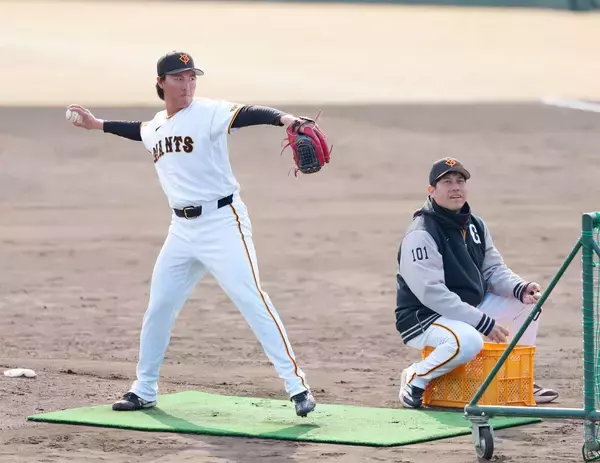 【巨人】育成・田村朋輝「試合と全く違う形で投げたので緊張感もありました」初打撃投手