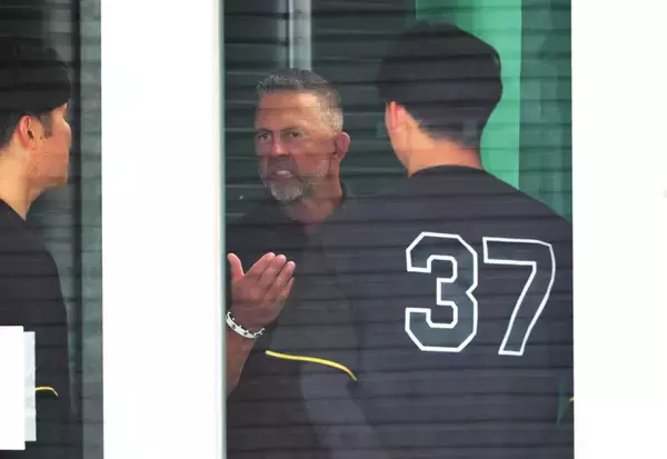 【阪神】ジェフ・ウィリアムス駐米スカウト“教え子”及川雅貴と再会「自信が力の源に」