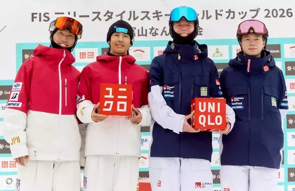 モーグル銀＆銅・堀島行真「祝福の声が力になった」ユニクロドリームプロジェクトでＷ杯開催地・富山の小中学生と交流