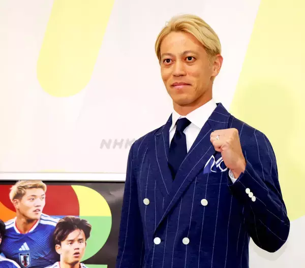 W杯・本田圭佑解説　前回大会の語録を振り返る「７（なぁな）分？」「オレがラインズマンやろか？」