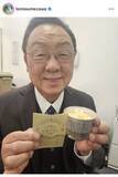「梅沢富美男、差し入れのプリンに満面の笑顔「僕が２番目に好きなプリン」一番好きなのは…」の画像1