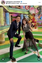 中川安奈、ＮＨＫ時代の「尊敬する師匠」との共演に「ほんとにうれしかった」…「エモいね」「楽しみにしてます」の声