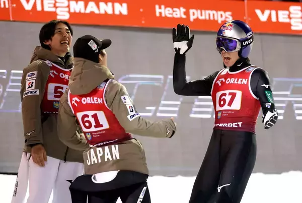 エース小林陵侑は２位　２戦連続の表彰台　Ｗ杯個人第７戦