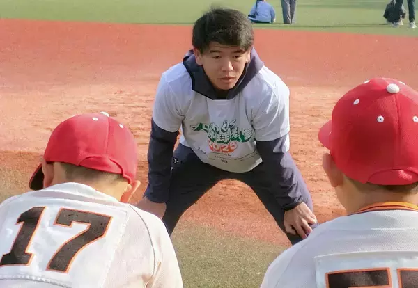 【ヤクルト】並木秀尊が「かわぐちプロ野球教室２０２５」に参加　球界トップクラスの俊足が教えた足が速くなるための方法とは