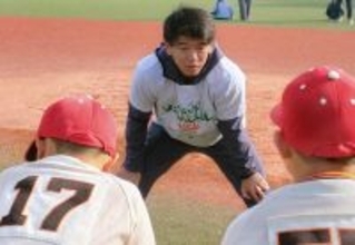 【ヤクルト】並木秀尊が「かわぐちプロ野球教室２０２５」に参加　球界トップクラスの俊足が教えた足が速くなるための方法とは