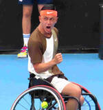 「【全豪テニス】世界王者・小田凱人　国枝慎吾以来の男子シングルス史上２人目　４大大会連続全制覇の快挙を達成　降雨の中断にも集中し逆転」の画像1