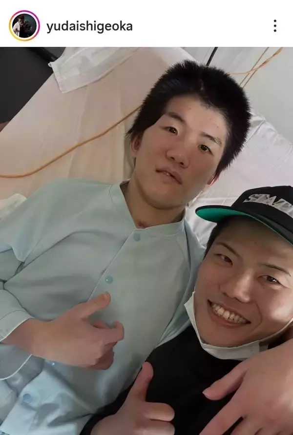 【ボクシング】昨年５月に開頭手術を受けた重岡銀次朗さんの近影を兄・優大さんが初公開　退院は３月末に延長…自身の第１子誕生も報告