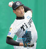 「【阪神】岩崎優、今キャンプ初ライブＢＰ登板　谷端、嶋村若手と対戦し、６打席無安打」の画像1