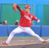 「【楽天】古謝樹が２８日の広島戦に先発　昨季チームトップタイ７勝の開幕投手候補」の画像1