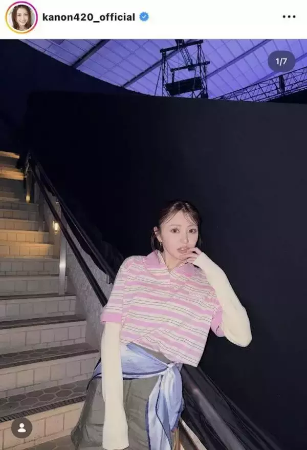 野々村真・俊恵夫妻の長女・香音、ガルアワ参戦で「大好きな人」との２ショット披露！「かわいすぎるよ」「眼福」「お洒落」