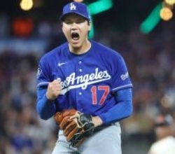 大谷翔平の連続試合出塁は球団２位タイ「５３」でストップ　投手では“無双”６回無失点＆防御率０．３８も…救援ドライアーが痛恨の決勝３ラン被弾　ドジャース連敗