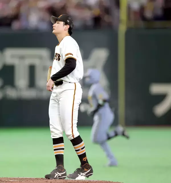 【巨人】ドラ１竹丸和幸　虎のドラ１立石にプロ初本塁打を献上　５回に一挙３失点