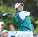 「鈴木愛が９ホール終了後に棄権　その時点で１０５位　次週の米女子ＯＰの出場資格を持つ」の画像1