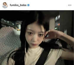 馬場ふみか、アップの表情にファン絶賛！車内での姿に「ほぉ～」「マジか」「カッコイイ」