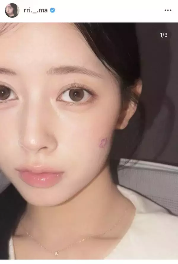 ＮｉｚｉＵ・リマ、大きな瞳＆ツルツルお肌！ナチュラルな姿に「見惚れちゃいます」「透明感ある美しさ」