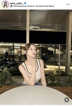 ４月に改名した３２歳女優、デコルテ全開タンクトップ姿に「わー！」「美白美女すぎる」「ノースリーブ素敵」結城萌に騒然