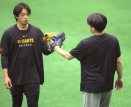 巨人ドラ１コンビが自主トレでタッグ　「大勢組」発足に”裏テーマ”も