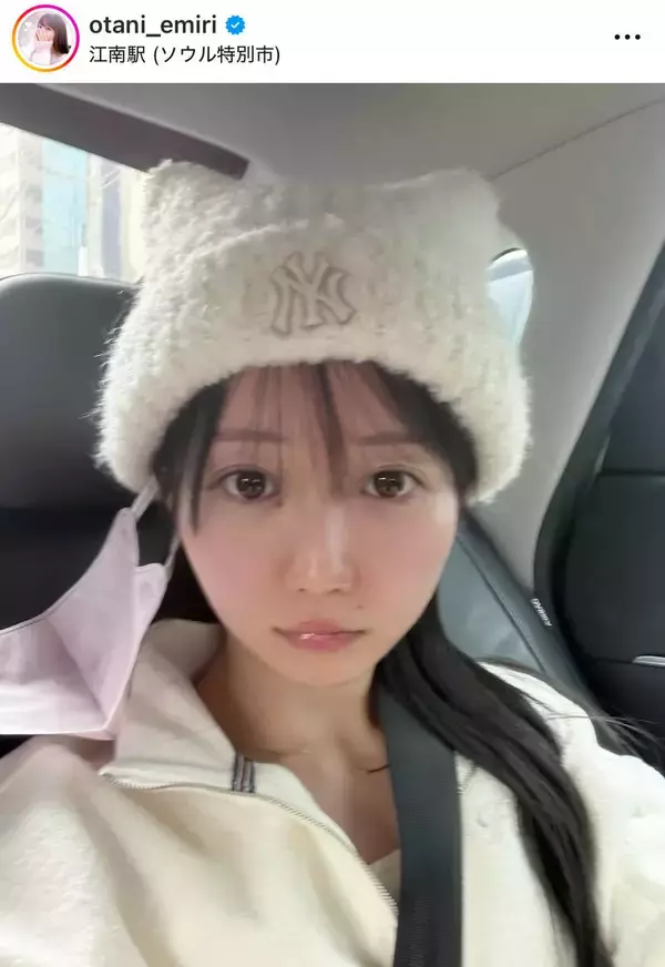 イコラブ大谷映美里、真顔でもファンとりこ「さすがに可愛すぎる」「天使」「思考停止する」