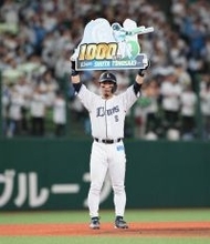 【西武】１２年目の外崎修汰が通算１０００安打＆通算２００二塁打同時達成