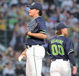 「【ヤクルト】松本健吾「初回から失点してしまい、苦しい投球になりました」２勝目ならず」の画像1