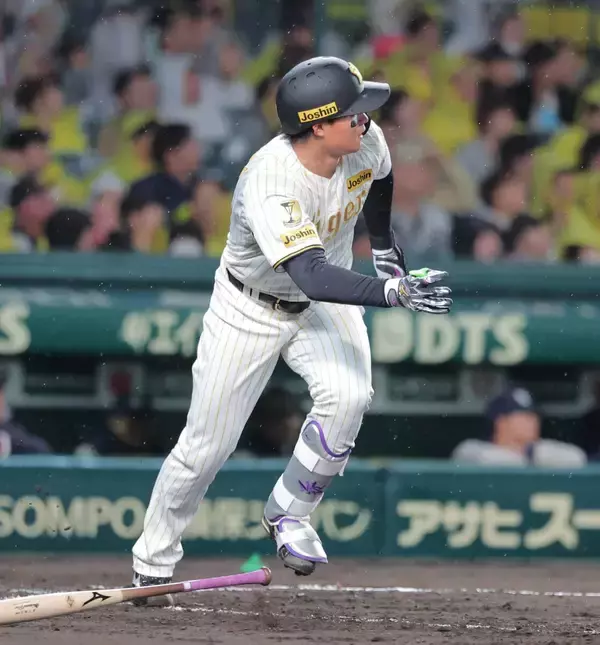 【阪神】森下翔太、リーグ単独トップ４号先制弾「茨木が頑張っているので先制できて良かったです」同期入団の初先発右腕を強力援護