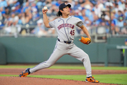アストロズ今井達也、４回途中２失点で降板…右手薬指付近から出血のアクシデント影響か６勝目ならず