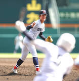 「【甲子園】“平成の怪物”に「もっと良い姿を見せたい」横浜・織田翔希が勝利後に松坂大輔氏と対面」の画像1