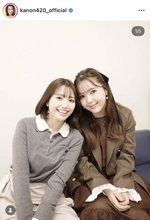 野々村真の娘・香音が「姉妹みたい」な藤田ニコルとの頬寄せショット「えーっ？」「似てる！」「可愛いすぎ」