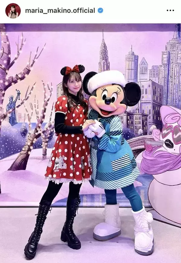 「モー娘。」牧野真莉愛「６年連続お正月ディズニー」＆幼少期写真が「可愛すぎて呼吸困難」と反響